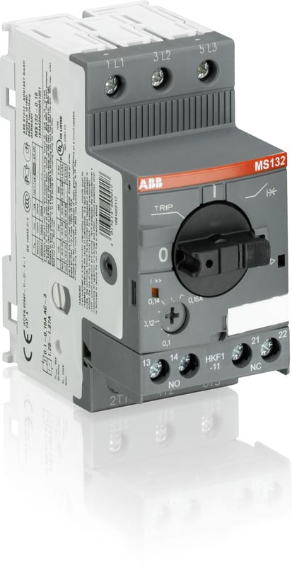 ABB - Moottorinsuojakatk. 4.0-6.3A - MS132-6.3-HKF1-11