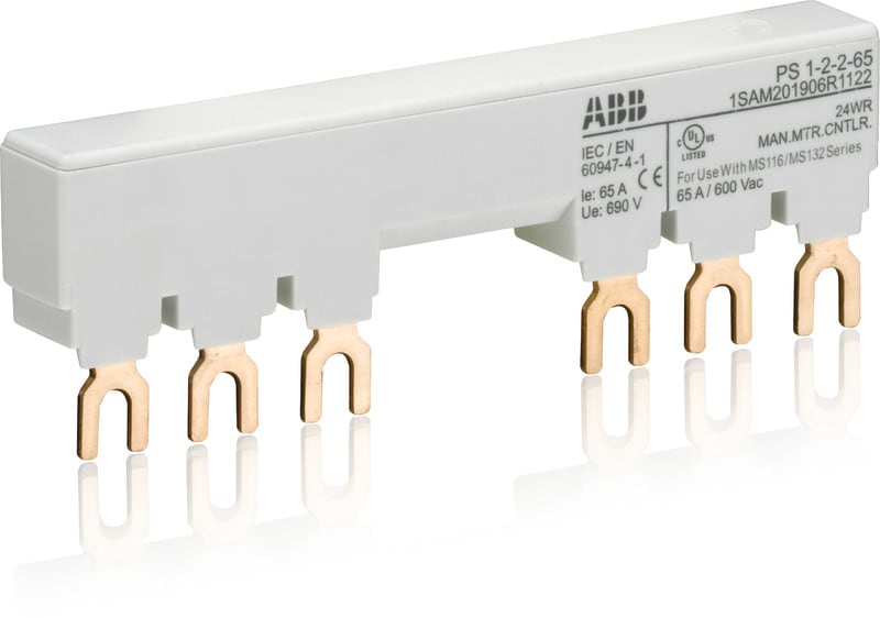 ABB - Virtakisko 65A MS116/132 vrt - PS1-2-2-65