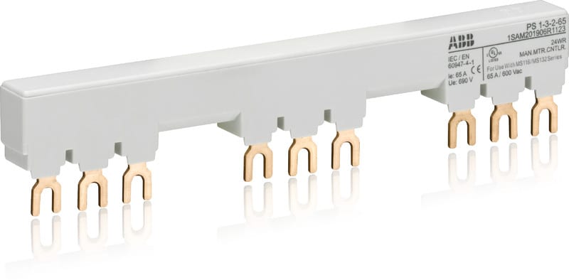 ABB - Virtakisko 65A MS116/132 vrt - PS1-3-2-65