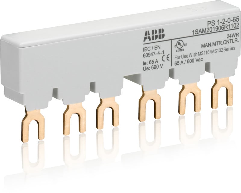 ABB - Virtakisko 65A MS116/132 - PS1-2-0-65