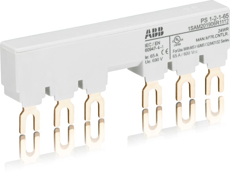 ABB - Virtakisko 65A MS116/132 vrt - PS1-2-1-65