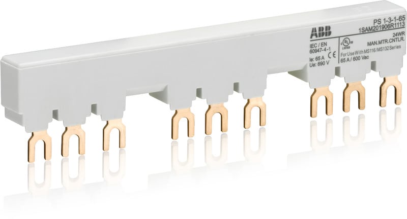 ABB - Virtakisko 65A MS116/132 vrt - PS1-3-1-65