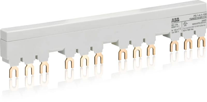 ABB - Virtakisko 100A MS116/132 vrt - PS1-4-1-100