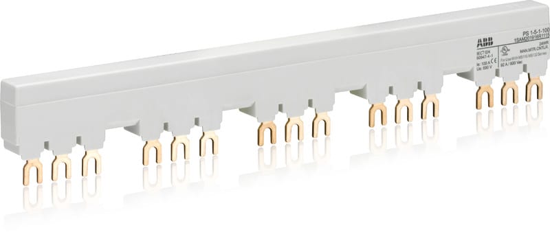 ABB - Virtakisko 100A MS116/132 vrt - PS1-5-1-100