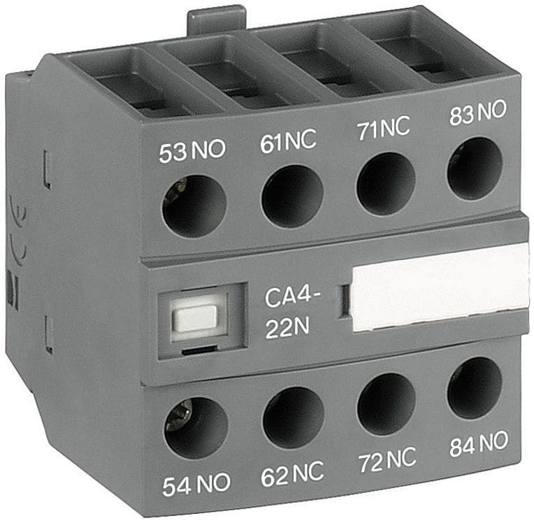 ABB - Apukosketinlohko 2s+2a NF - CA4-22N eteen