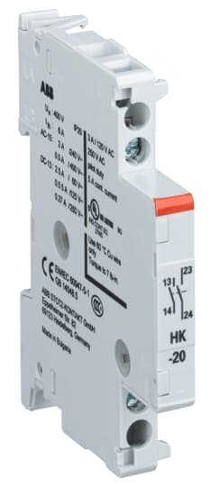 ABB - Apukosketin HK20 - sivulle asennettava 2S,0A