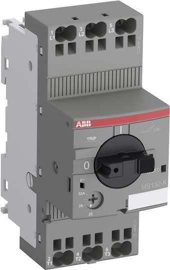 ABB - Moottorinsuojakatk. jousiliit. - MS132-6.3K