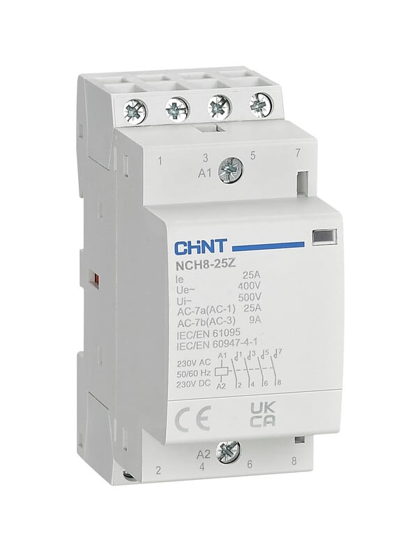 CHINT - Moduulikontaktori - 2NO 20A 230VAC