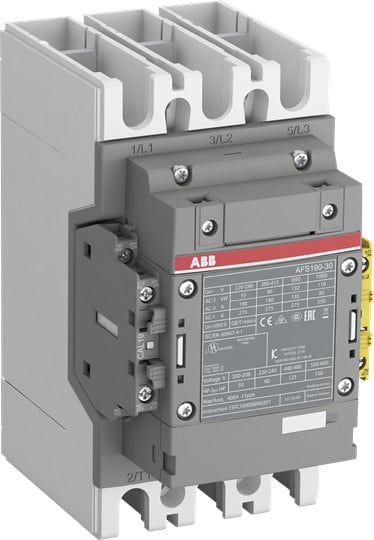 ABB - Kontaktori AFS190-30-12-14 - 3-nap.90kW,1S,2A,190A(AC-3)