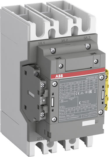 ABB - Kontaktori AFS205-30-12-12 - 3-nap.110kW,1S,2A,205A(AC-3)