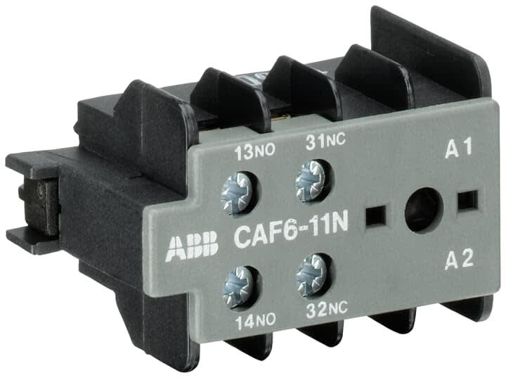 ABB - Apukosketinlohko B6 varten - CAF6-11M päälle