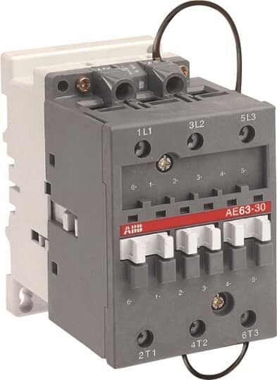 ABB - Kontaktori AE63-30-00-81 - 3-nap. 30kW, 0S,0A 65A (AC-3)