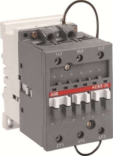ABB - Kontaktori AE63-30-00-81 - 3-nap. 30kW, 0S,0A 65A (AC-3)