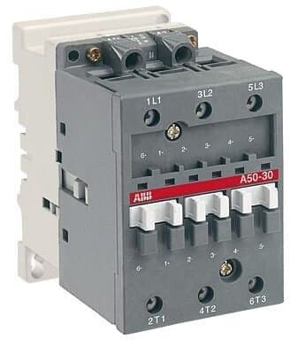 ABB - Kontaktori A50-30-11-80 - 3-nap. 22kW, 1S,1A 50A (AC-3)
