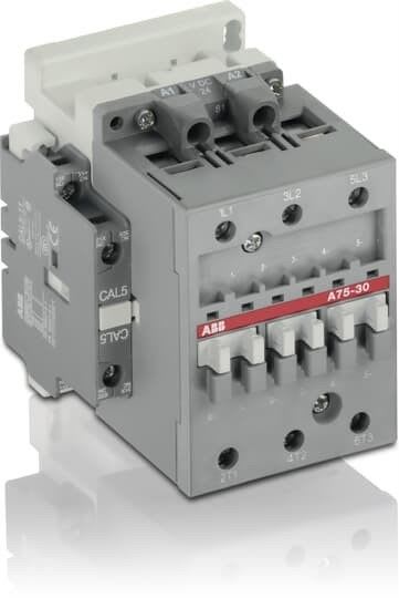 ABB - Kontaktori A75-30-11-80 - 3-nap. 37kW, 1S,1A 75A (AC-3)