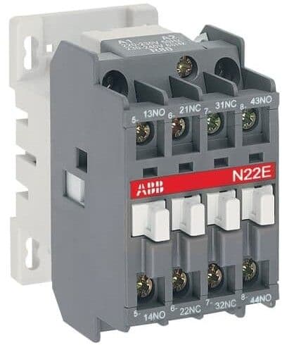 ABB - Apukontaktori N22E-80 - 4-nap. 220-230VAC/50Hz 230-240