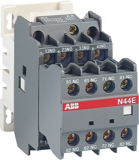 ABB - Apukontaktori N44E-80 - 8-nap. 220-230VAC/50Hz 230-240