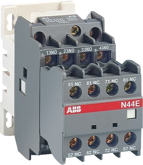 ABB - Apukontaktori N53E-80 - 8-nap. 220-230VAC/50Hz 230-240