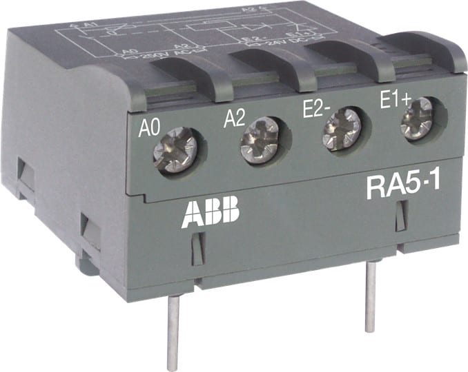 ABB - Asennusosa RA5-1 - 24VDC PLC-ohjaukselle