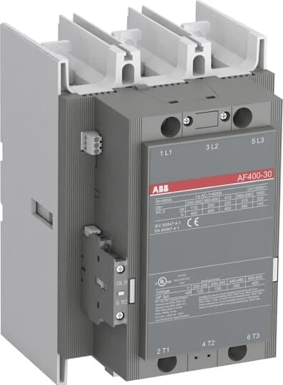 ABB - Kontaktori AF400-30-11-71 - 3-nap. 200kW 1S,1A 400A(AC-3)