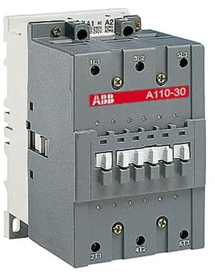 ABB - Kontaktori A110-30-00-80 - 3-nap. 55kW, 0S,0A 110A(AC-3)