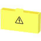 SIEMENS - Kosketussuoja S2 - 3RV1935-6A 3RV1935-kiskolle