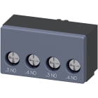 SIEMENS - Apukosketin 2NO - 3RA6911-1A 2s, ruuviliitin