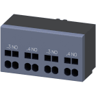 SIEMENS - Apukosketin 2NO - 3RA6911-2A 2s, jousiliitin