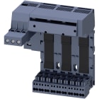 SIEMENS - Syöttöalusta 25/35m2 - 3RA6812-8AC vasen 3-paikkainen