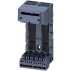 SIEMENS - Laajennusalusta - 3RA6822-0AC 2-paikkainen jousi