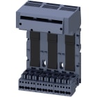 SIEMENS - Laajennusalusta - 3RA6823-0AC 3-paikkainen jousi