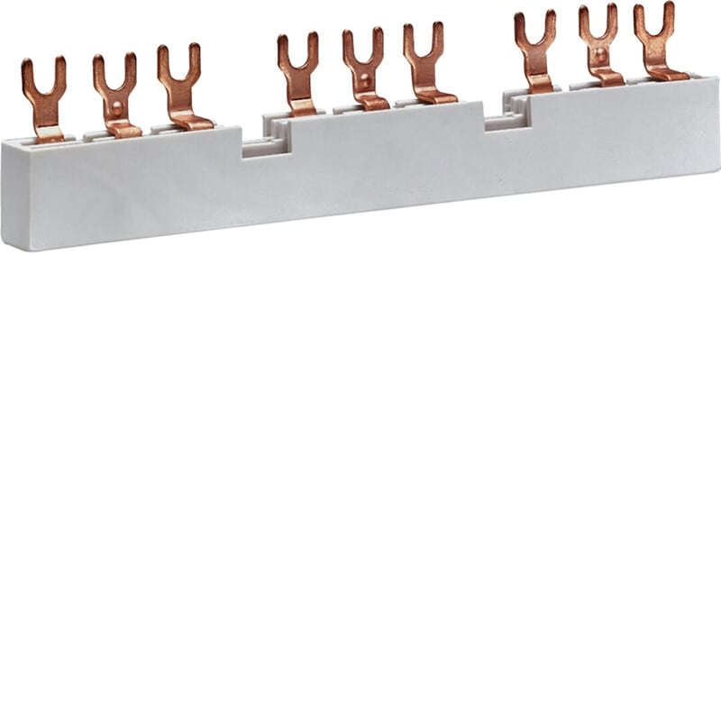 HAGER - Vaihekisko - KD303M 3 moottorisuojalle