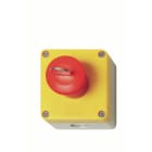 BENEDIKT & JÄGER - Hätä-/seis painike - kot. vapautuu avaimella EN418