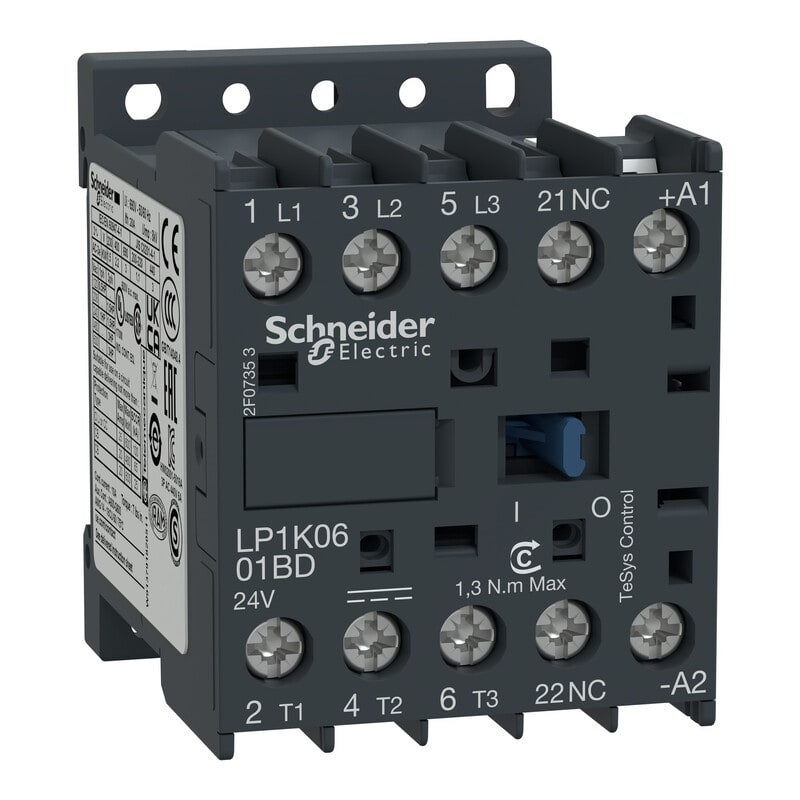 Schneider Electric Finland Oy - Kontaktori - KONTAKTORI 9A 120VAC 1av