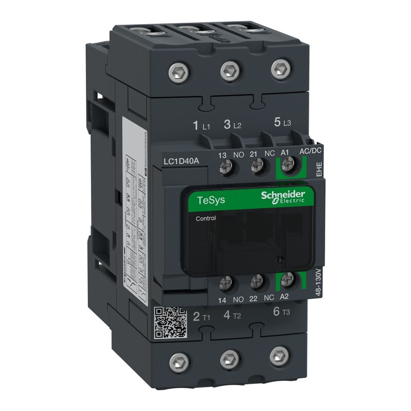 SCHNEIDER ELECTRIC - Kontaktori - 40A/18,5kW 3s1s+1a 48-130VACDC