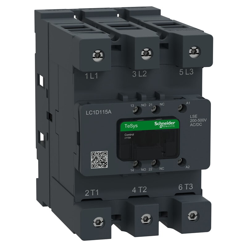 Schneider Electric Finland Oy - Kontaktori - Ktkri 115A 200-500V ACDC EvLk
