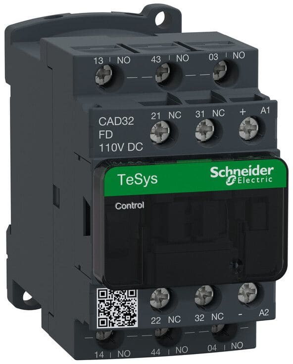 SCHNEIDER ELECTRIC - TeSys apukont. 3s+2a 110VDC - CAD32FD