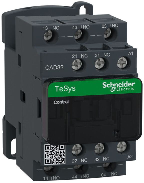 SCHNEIDER ELECTRIC - TeSys apukont. 3s+2a 400VAC - CAD32V7