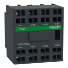 SCHNEIDER ELECTRIC - Apukosketin - LADN223G, päälle 2s+2a, jousi