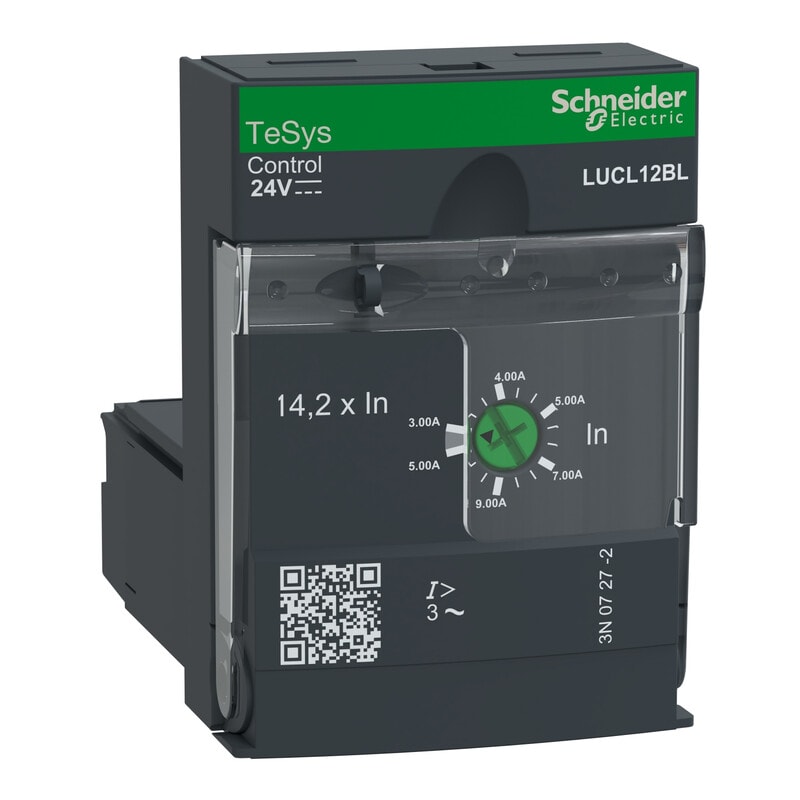 SCHNEIDER ELECTRIC - Suojarele magn. 3-12A 24DC - LUCL12BL TeSys U