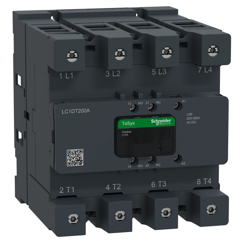 SCHNEIDER ELECTRIC - Kontaktori - Ktkri 200A 200-500V ACDC EvLk