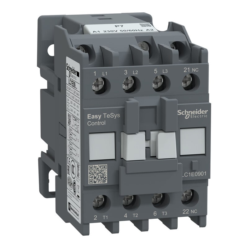 SCHNEIDER ELECTRIC - Kontaktori Easy TeSys - LC1E,3P(3NO),440V,9A,230V AC ,