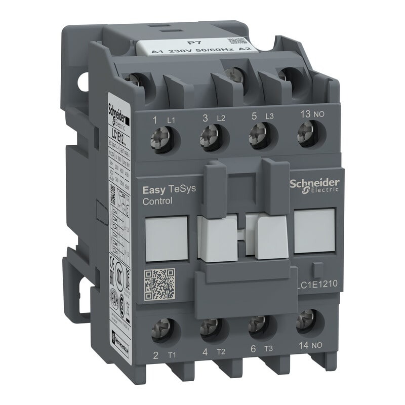 SCHNEIDER ELECTRIC - Kontaktori - LC1E,3P(3NO),440V,12A,230V AC