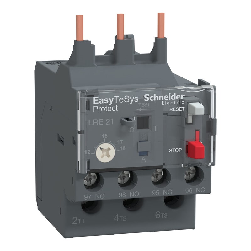 Schneider Electric Finland Oy - Lämpörele - LRE21, 12...18A, 10A