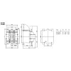 BENEDIKT & JÄGER - Kontaktori kela 230VAC - K3-860A22 500kW 3s 2s+2a APK