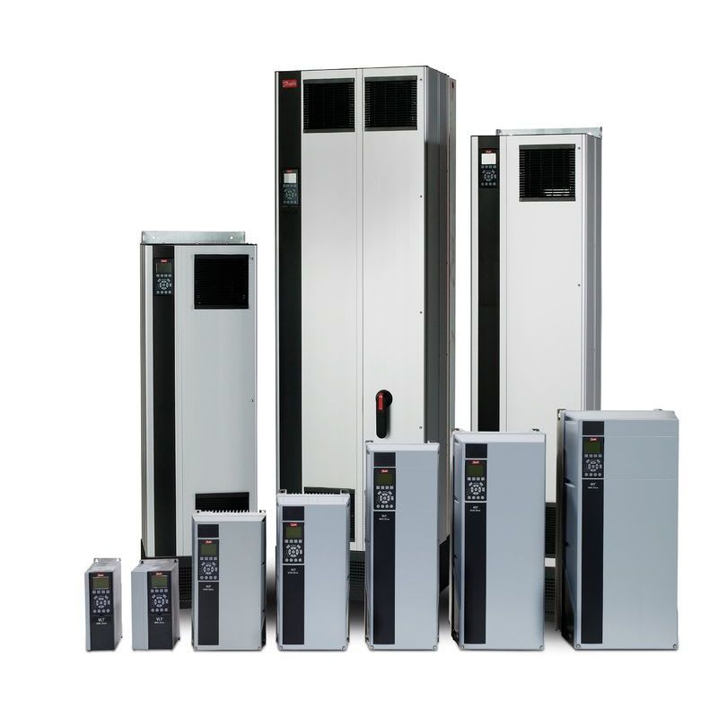 DANFOSS - Taajuusmuuttaja 90kW IP55 H3 - VLT HVAC Drive FC102
