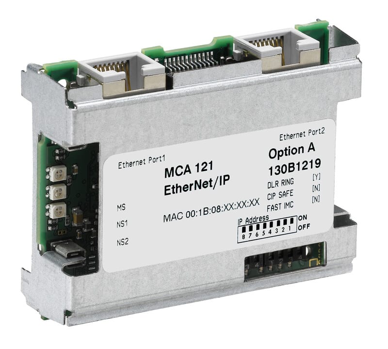 DANFOSS - Kenttäväyläsovitin - MCA 121, VLT® Ethernet IP