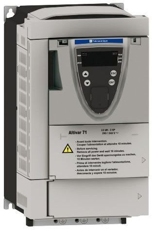 SCHNEIDER ELECTRIC - Taajuusmuuttaja 3-v 480V IP21 - ATV71HU22N4Z 2,2KW/5,8A EMC-A