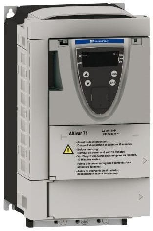 SCHNEIDER ELECTRIC - Taajuusmuuttaja 3-v 480V IP21 - ATV71HU22N4Z 2,2KW/5,8A EMC-A