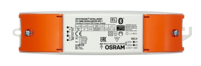 OSRAM OY - Elektroninen liitäntälaite - OTI QBM 30/220-240/700 NFC I